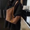 Bolso de mano de gran capacidad para mujer, otoño e invierno, informal, fácil de combinar y usar, con hombro esmerilado, grande, 2025