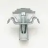 Clip de grapa para rejilla de acero galvanizado Clip de grapa de instalación para rejilla de acero tipo M Sujetador tipo C de acero inoxidable Pinza de fijación para placa de rejilla