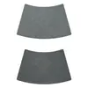Manteles en forma de abanico de lujo ligero, manteles estilo occidental de imitación piel, tapetes de mesa de PVC, manteles impermeables y resistentes al calor, manteles de dos tonos, vajilla engrosada