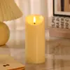 Velas Eletrônicas Podem Ser Controladas Remotamente para Simular Cabeças Brilhantes Balançantes Iluminação de Ambiente LED Performance de Casamento Hotel Restaurante Pano