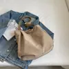 Bolsa de Trabalho Feminina Grande Capacidade Bolsa Primavera Verão 2026 Nova Elegante Bolsa de Ombro Único Bolsa Tote de Lona Bolsa de Aula para Estudantes