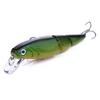 Cebo Luya de múltiples secciones para peces, anzuelo de tanque de sangre de 14 g suspendido, cebo duro Mino de lance largo, pesca en mar lenta, trolling, cebo falso Milo