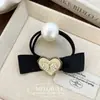 Lazo de Cinta Coreano Gris Metal Conejo Corazón Cuerda para el Cabello Oso Atadura para el Cabello Atadura para el Cabello Accesorios para el Cabello para Mujeres