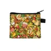 Bolsa de Monedas Estilo Ins Transfronteriza de Papas Fritas y Hamburguesa, Tarjetero para Estudiantes y Niños, Bolsa de Almacenamiento Linda, Estuche para Auriculares de Alto Valor