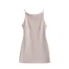 3456-Saia Sexy de Costas Abertas para Quadril Estilo Europeu e Americano para Mulheres Nova Coleção Primavera e Verão 2026 Vestido de Alcinha Slim Fit Emagrecedor