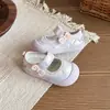 Sweet Kick 2026 Verano Zapatos Pequeños de Cuero para Niñas Nuevos Zapatos para Bebés Malla Transpirable Zapatos Casuales Niños Niñas Anti-Bebé