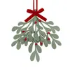 Amazon Nuevo Adorno de Corona de Campana de Tela No Tejida Adorno para Árbol de Navidad Decoraciones Navideñas DIY Adornos Colgantes Creativos