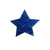 Pinza para el cabello con liga de goma de estrella brillante de cinco puntas, accesorios para el cabello de niños, materiales de embalaje para regalo, accesorios de decoración para mesa de postres, punto