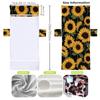 Funda exclusiva de microfibra para silla de playa transfronteriza, toalla reclinable, toalla de playa con bolsa, serie de florecitas con impresión digital 3D