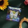Marcador de Página de Metal Borboleta, Estilo Chinês Clássico, de Alto Padrão e Requintado, uma Linda Caixa de Presente para Alunos Darem a Professores, Clipe de Página de Livro de Alto Valor