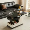 Sala de Estar Hogar Sofá Mesa Lateral Gabinete 2026 Modelo Nuevo, Altura Ajustable, Plegable, Carrito Móvil, Mesa de Café Balcón Apartamento Pequeño