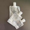 Bolsa Portátil de Viaje para Reenvasado de Loción, Bolsa Transparente con Boquilla Flip-Top, Empaque para Champú y Gel de Ducha Listo para la Venta