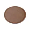 Em estoque porta-copos de couro isolante anti-queimadura isolamento para xícara de café xícara de chá porta-copos sousplat PU à prova d'água antiderrapante tapete descartável