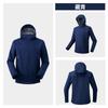 Jaqueta Corta-Vento Soft Shell de Mesma Qualidade para Homens, Jaqueta Esportiva para Exterior à Prova de Vento e Resistente ao Desgaste, Top Casual de Alta Elasticidade Confortável para Mulheres