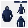 Jaqueta Corta-Vento Soft Shell de Mesma Qualidade para Homens, Jaqueta Esportiva para Exterior à Prova de Vento e Resistente ao Desgaste, Alta Elasticidade, Blusa Casual Confortável para Mulheres