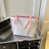 Commuter Fashion Simple Elegant Work Commuter Bag Bolsa Feminina 2023 Primavera Verão Grande Capacidade Shoulder Tote Bag