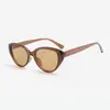 Gafas de Sol de Alta Gama Estilo Ojo de Gato Retro 2026 con Protección Solar y Protección UV Yt120 Gafas de Sol Ojo de Gato