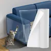 Pegatina Transparente de PVC Recortable Transfronteriza para Muebles Anti-Rayones Anti-Garras de Gato Pegatina para Puerta Anti-Rayones de Perro Cubierta Protectora Autoadhesiva para Sofá