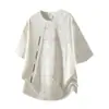Ropa para Hombre Maple House / Camiseta Nueva de Manga Corta Verano 2026, Marca de Moda para Hombre Tallas Grandes Top con Retazos