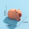 Adornos de Micro Paisaje, Muñecos de Capibara Realistas Creativos y Lindos, Manualidades de Resina, Adornos para Coche y Escritorio