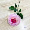 Flor de Rosa Única de Veludo Simulada Casamento Decoração de Hotel Móveis para Casa Adereços de Fotografia Rosa Grande diy