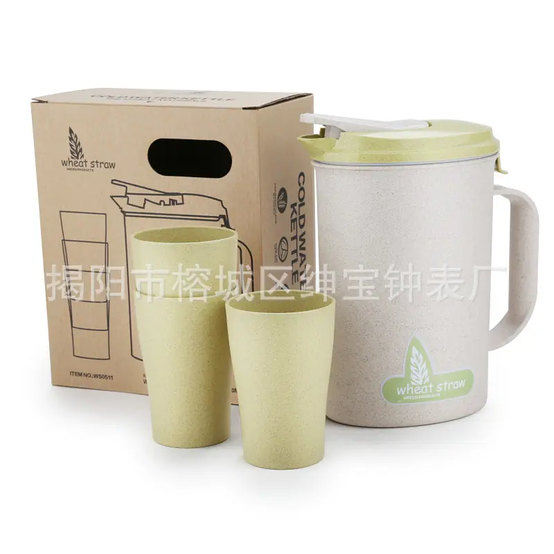 小麦秸秆冷水壶-主图 (1)