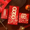 Celebración de los Cien Días Sobre Rojo Venta al por Mayor Personalizado Creativo Luna Llena del Bebé Feliz Cumpleaños Paquete Rojo Regalo de Retorno Cien Días