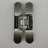 Porta invisível 304 aço inoxidável dobradiça oculta de alta resistência, ferragens especializadas para portas de madeira dobráveis, dobradiça oculta tridimensional ajustável