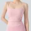 Venta al por mayor transfronteriza de ropa de yoga: Sujetador deportivo de tacto natural con almohadillas en el pecho, escote en V pronunciado, espalda hermosa, a prueba de impactos, camiseta de tirantes fitness adelgazante, disponible para dropshipping