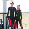 Traje de buceo para niños y niñas al por mayor directo de fábrica, pantalones de manga larga, traje de baño de protección solar entero