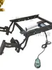 Silla reclinable reposapiés extensible herrajes silla de exterior para ocio ajuste eléctrico pedal de pie plegable bisagra soporte de pierna telescópico