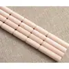 Palitos de Madera Redondos, Madera de Haya, Palitos de Madera de Pino, Se Pueden Ranurar y Cortar a Medida, Palitos de Madera para Materiales de Construcción de Maquetas DIY Hechos a Mano, Palitos de Madera Pequeños