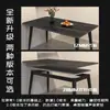 Mesa de comedor de mármol estilo nórdico, un juego de mesa y sillas de comedor para uso doméstico, con un diseño simple, moderno y lujoso, adecuado para apartamentos pequeños, con tablero rectangular