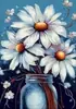 Novo Kit de Pintura de Diamante 5D DIY Flor Conjunto Amazon Diamante Redondo Diamante Completo Pintura de Parede Decorativa Atacado de Comércio Exterior