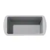 Molde de Silicona para Pastel DIY Molde de Silicona Rectangular con Doble Oreja para Pan Tostado Herramienta para Hornear Caja para Pan Molde para Pan