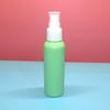 Frasco Spray Colorido de 60ml para Cuidado de Óculos Líquido de Limpeza Frasco Spray de Loção de Plástico Pet Recarregável Perfume Frasco Spray Pequeno