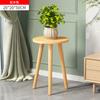 Estante para macetas de madera maciza con clorofila verde Coriolus, estante para flores de interior, mesa para flores, balcón, ventanal, estante para bonsáis con flores carnosas, mesa auxiliar para sala de estar