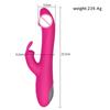 Productos para adultos transfronterizos al por mayor carga doble punto G conejo vibración masajeador varilla vibrador telescópico femenino AliExpress