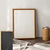 Molduras para pinturas de caligrafia DIY molduras para pinceladas molduras personalizadas para pendurar na parede A3 a4 molduras de madeira maciça para fotos de caligrafia molduras vazias molduras em branco 4K