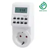 Enchufe Temporizador Electrónico Estándar Alemán, Temporizador, Temporizador de Cocina, Enchufe con Interruptor Temporizador, Enchufe de Conversión