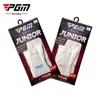 Guantes de Golf Pgm para Niños y Niñas, Piel de Cordero Transpirable Par de Guantes Deportivos, Venta Directa de Fábrica