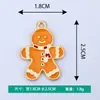 Atacado Versão Coreana Criativo Pingente Único Desenho Animado Boneco de Neve de Natal Pingente de Colar Pulseira Joias DIY Acessórios de Liga