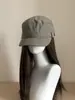 Sombrero de ala plana vintage ligero para equitación para mujer, versátil y casual para el verano, hace que la cara se vea más pequeña, gorra de plato, gorra de artista, gorra con visera para proteger del sol
