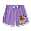 Ropa para niños del equipo Wang Wang, camiseta de manga corta de algodón, pantalones cortos, traje casual de dos piezas para niños de verano nuevos y atractivos.