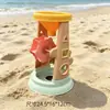 Juguetes de Playa para Niños Cubo de Helado Juego Completo Reloj de Arena Jugando en el Agua Excavación de Arena Juego de Cubo y Pala Juguetes de Playa Venta al por Mayor