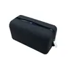Bolsa de maquiagem grande para armazenamento, grande capacidade, portátil, à prova d'água, necessaire de viagem, bolsa de mão para joias de mesa, bolsa simples de silicone