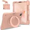 Capa Protetora de Silicone Anti-Queda para iPad Infantil Adequada para Pro 11 polegadas Apple Tablet Pulseira Bracelete Suporte Giratório Ar