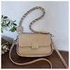 Bolsa de Axila da Moda para Mulheres 2025 Primavera Estilo Coreano Simples Transversal de Ombro Pequena Quadrada Design de Nicho de Alto Nível Bolsa Feminina