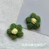 Flores de Crochê Artesanais para Venda no Atacado, Flores de Lã Crochê Feitas à Mão, Para Presilhas de Cabelo DIY, Roupas, Bolsas, Sapatos, Meias, Acessórios, Materiais, Flores