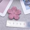 Tecido de cocar para crianças flor coreano diy sapato e chapéu flor artesanal acessórios de flores pétalas fábrica atacado